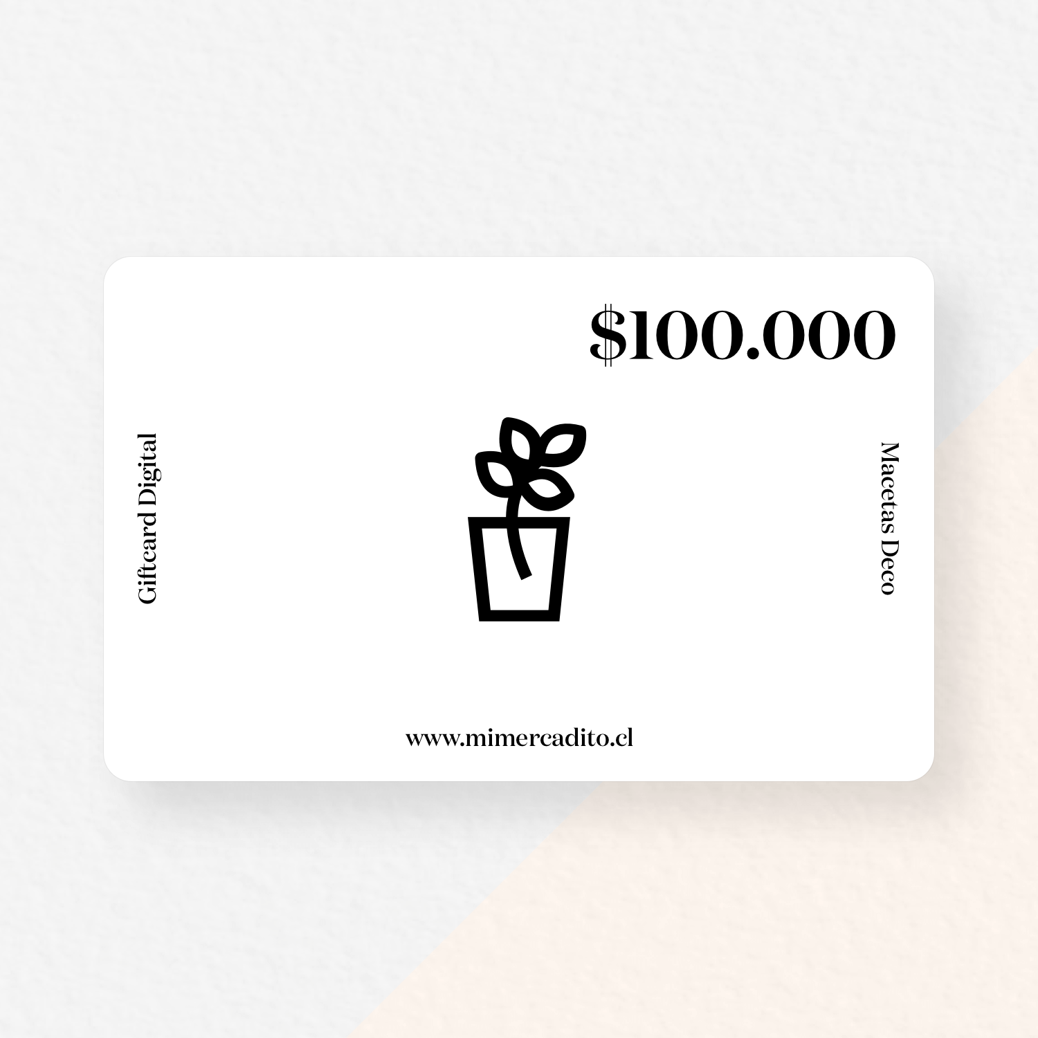 Gift Card Digital $100.000