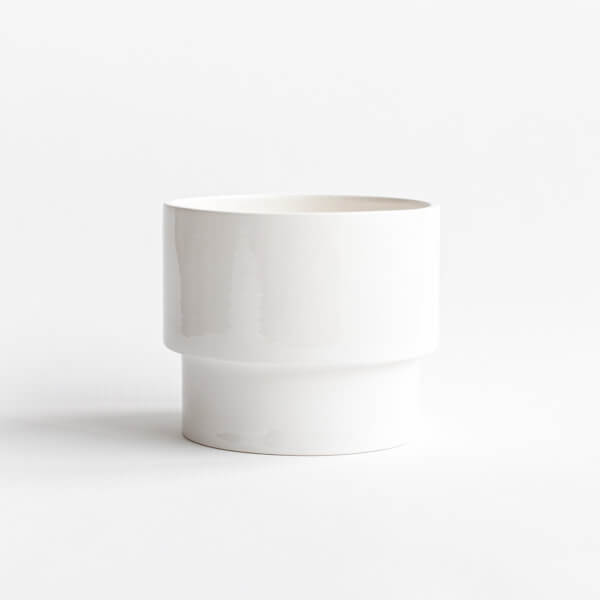 Maceta Podio XL – Blanco