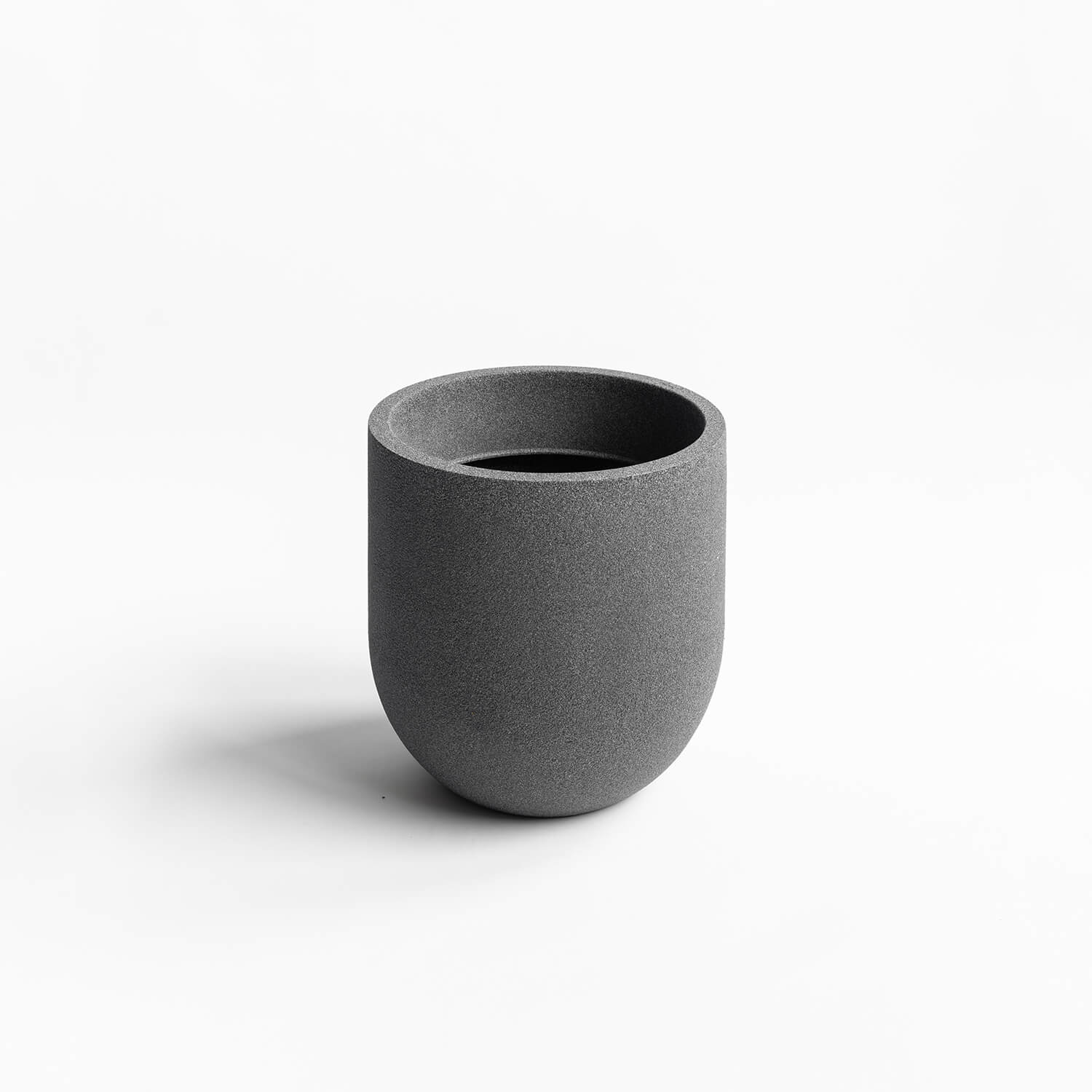 Maceta Cask Grafito 33×33,5cm