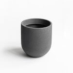 Maceta Cask Grafito 44x47cm