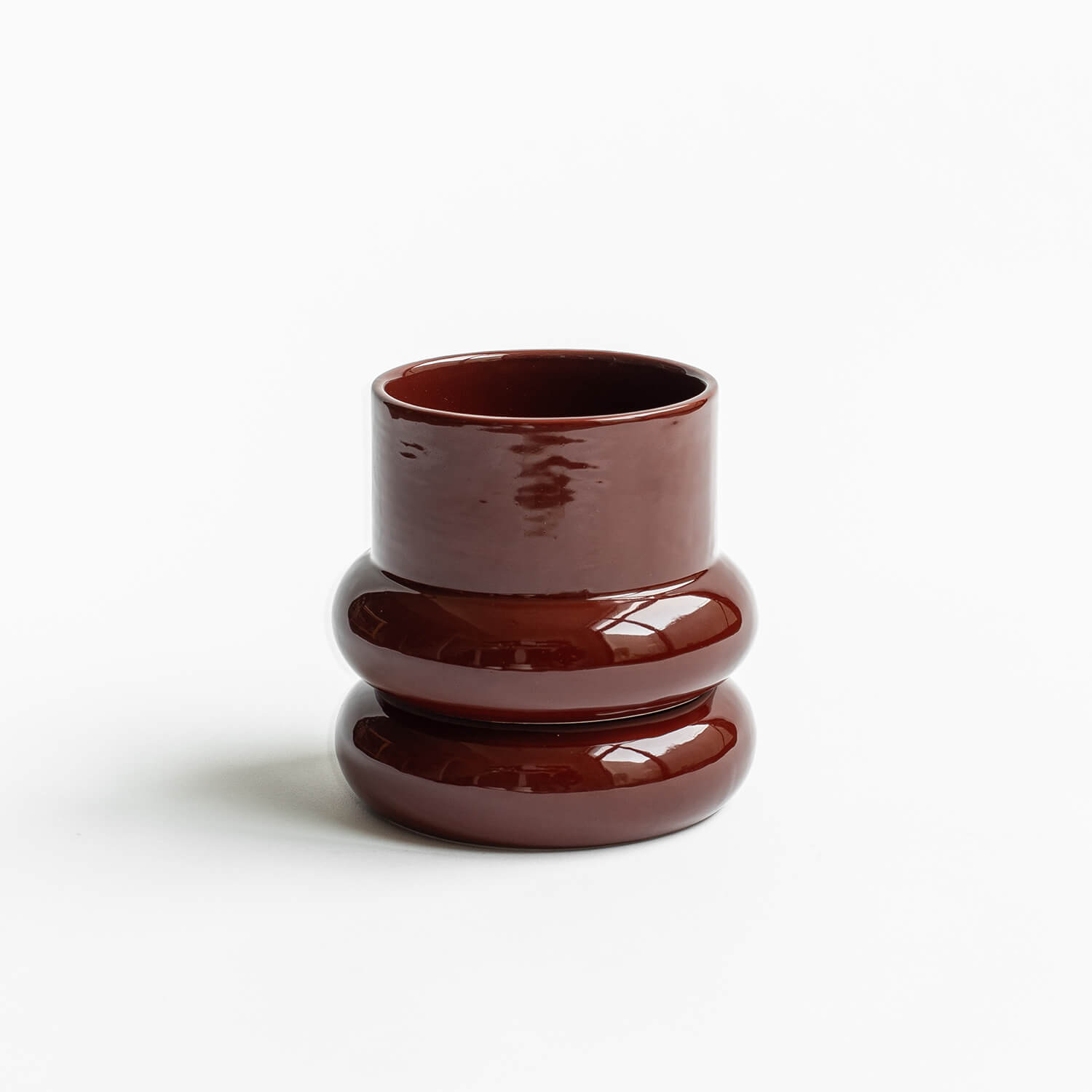 Maceta Óvalo – Chocolate