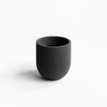 Maceta Cask Negro 33×33,5cm