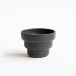 Maceta Panal – Negro mate