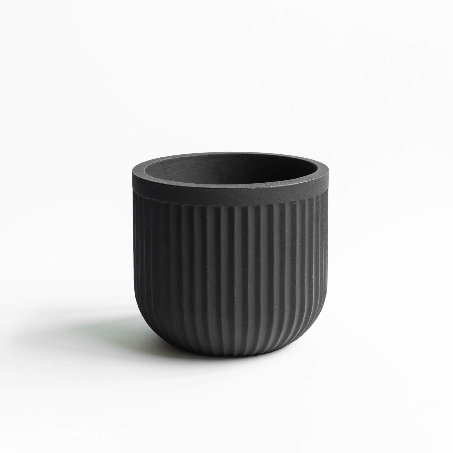 Maceta Ribb Negro 35x31cm