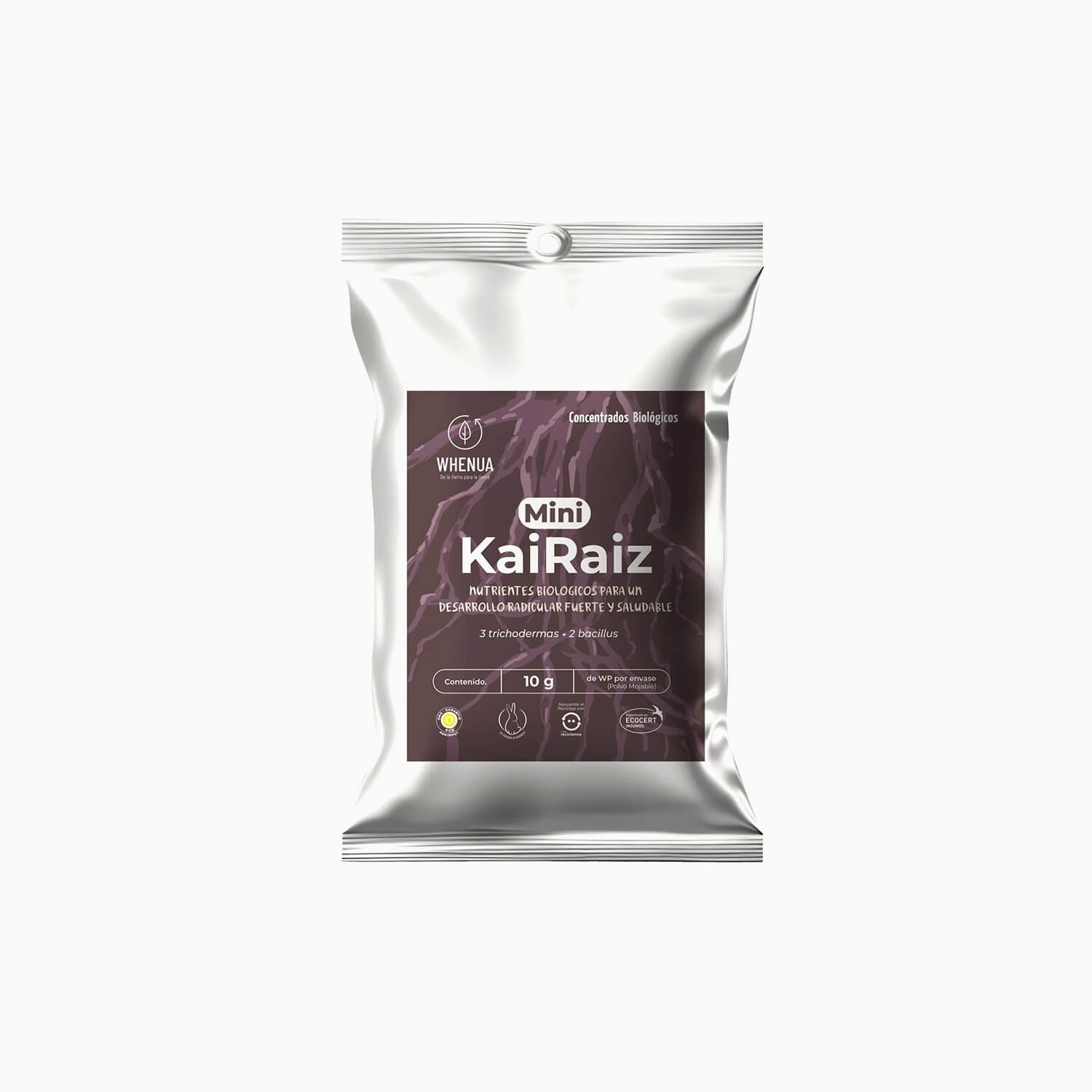 Enraizante Biológico con Trichoderma y Bacillus – Kai Raíz – 10g (Rinde hasta 6,5 L)
