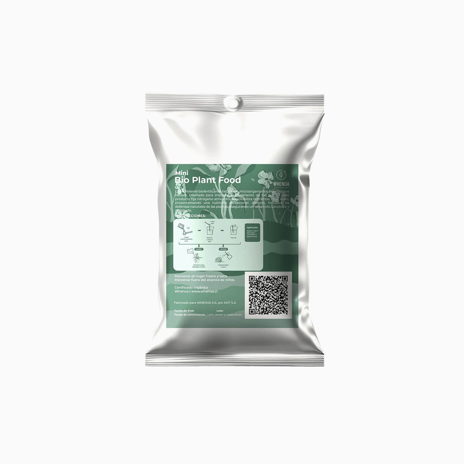 Fertilizante Biológico con Trichodermas y Micorrizas – Bio Plant Food – 10g (Rinde hasta 6,5 L)