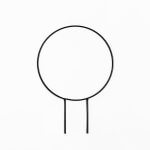 Guia para plantas – Circular – 30cm
