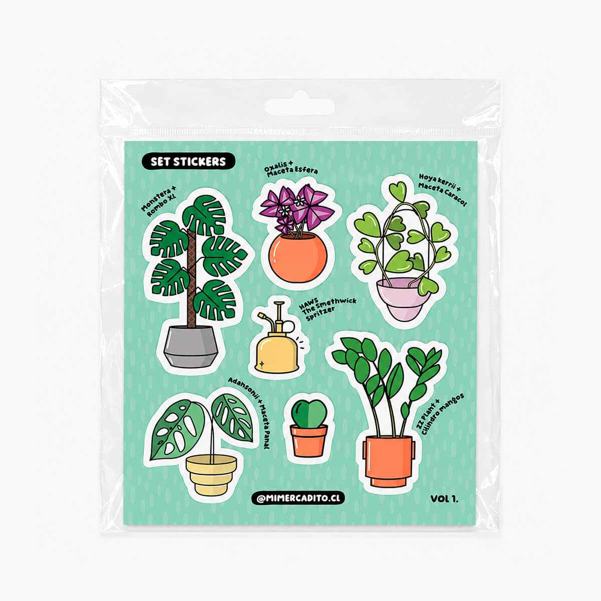 Set de stickers Mi Mercadito®